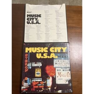 Music Set of 6 Vinyl Record Music City U.S.A a Columbia Musical Treasury 1977